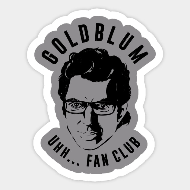 Goldblum Fan Club Sticker by dn1ce25